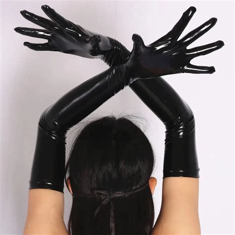 sexy latex gloves|Amazon.com: Long Latex Gloves